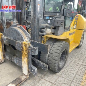 Xe nâng dầu 6 tấn Komatsu FH60-1, 4m gắn càng xoay