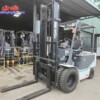Xe nâng điện 3 tấn TCM FB30-8 lốp đôi, mới 100%