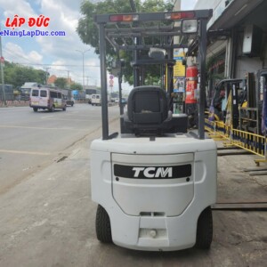 Xe nâng điện 3 tấn TCM FB30-8 lốp đôi, xe mới 100%