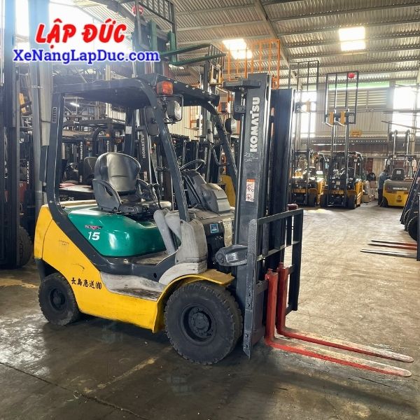 Xe Nâng Dầu 1.5 Tấn KOMATSU FD15C-20