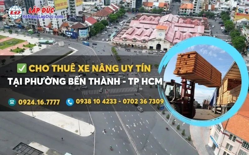 Cho thuê xe nâng điện tại Phường Bến Thành giá rẻ ✔️⭐️