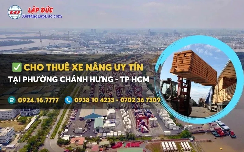Cho thuê xe nâng điện tại Phường Chánh Hưng giá rẻ ✔️⭐️