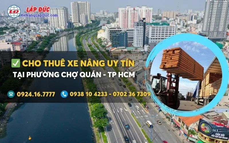 Cho thuê xe nâng điện tại Phường Chợ Quán giá rẻ ✔️⭐️