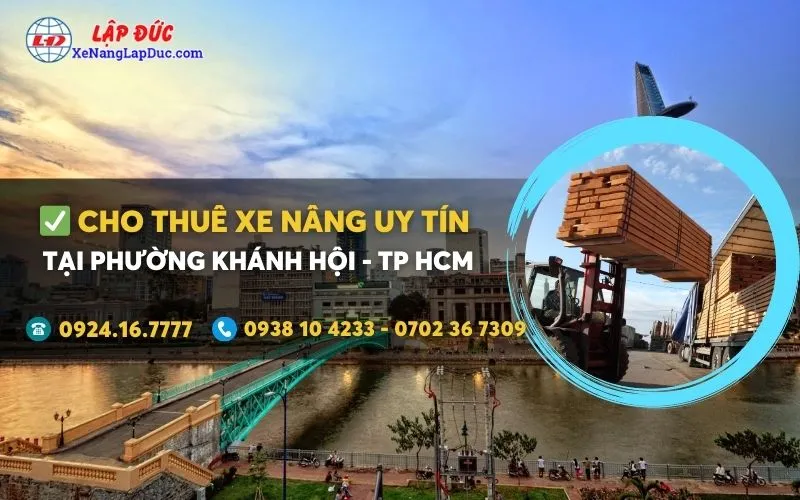 Cho thuê xe nâng điện tại Phường Khánh Hội giá rẻ ✔️⭐️