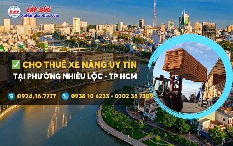 Cho thuê xe nâng điện tại Phường Nhiêu Lộc giá rẻ ✔️⭐️