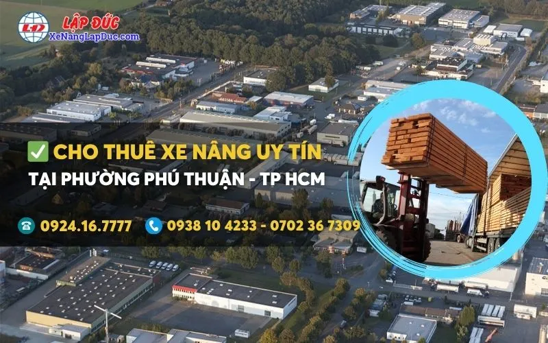 Cho thuê xe nâng điện tại Phường Phú Thuận giá rẻ ✔️⭐️