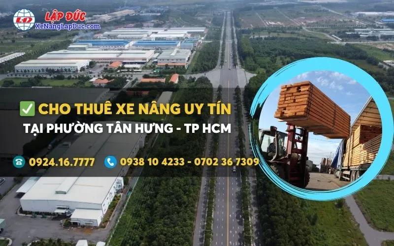 Cho thuê xe nâng điện tại Phường Tân Hưng giá rẻ ✔️⭐️