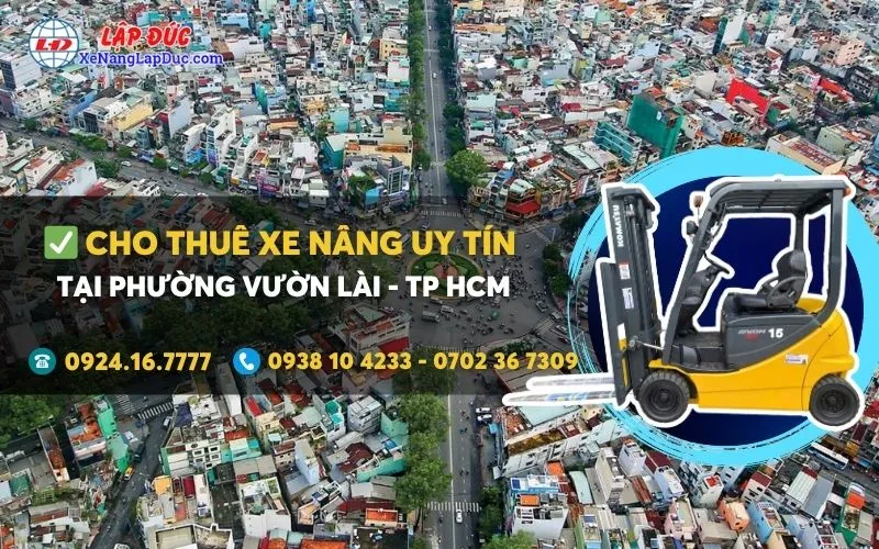 Cho thuê xe nâng điện tại Phường Vườn Lài giá rẻ ✔️⭐️