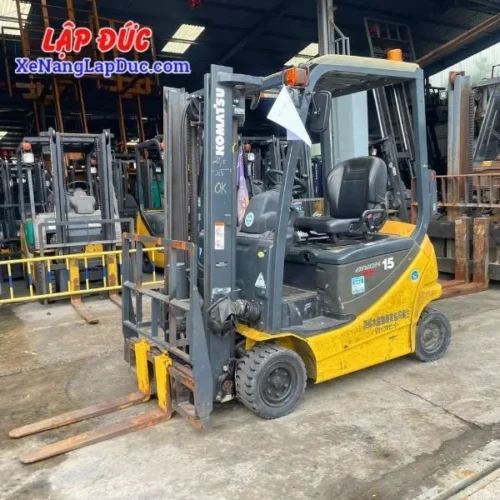 Xe Nâng Điện Ngồi 1.5 Tấn KOMATSU FB15F-12
