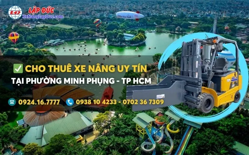 Cho thuê xe nâng điện tại Phường Minh Phụng giá rẻ ✔️⭐️
