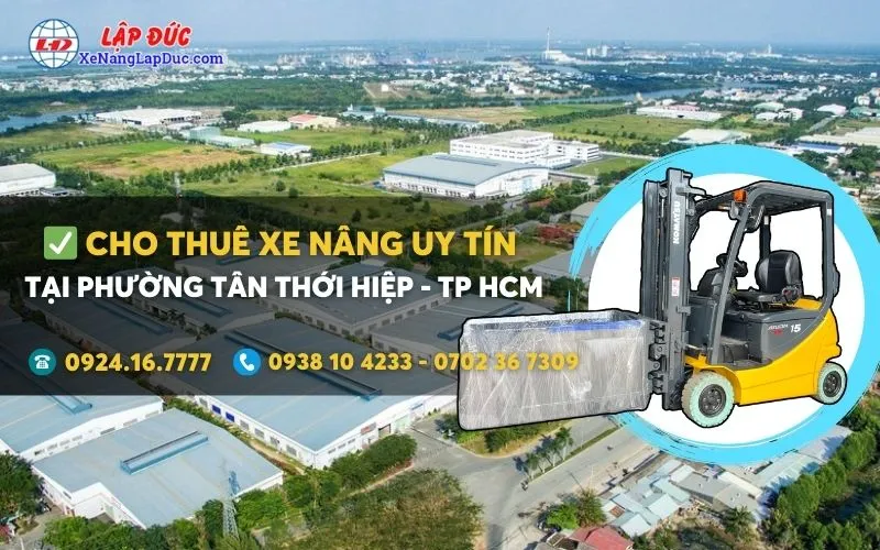 Cho thuê xe nâng điện tại Phường Tân Thới Hiệp giá rẻ ✔️⭐️