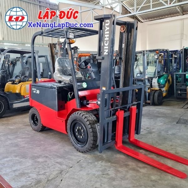 Xe Nâng Điện Ngồi 3 Tấn NICHIYU FB30