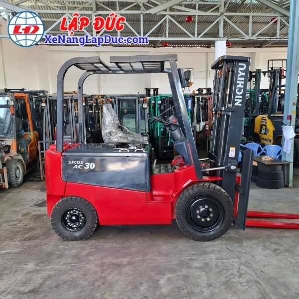 Xe Nâng Điện Ngồi 3 Tấn NICHIYU FB30