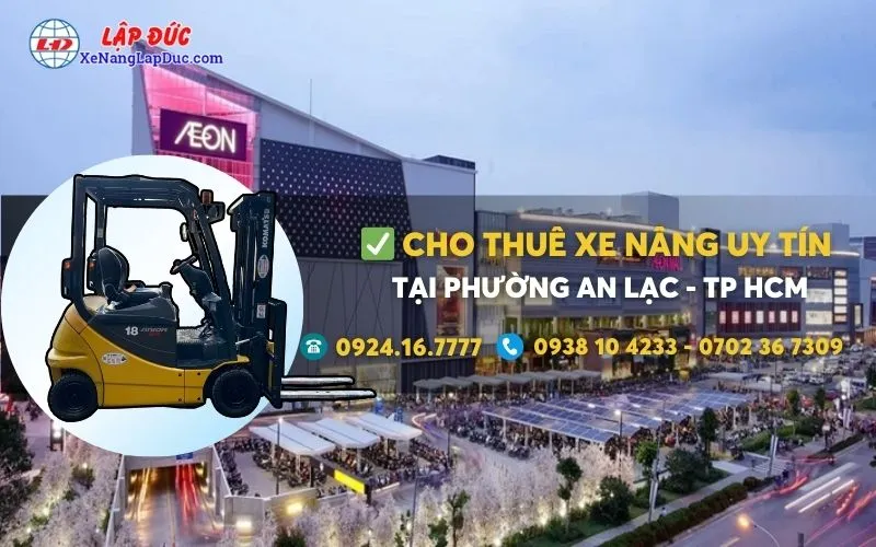 Cho thuê xe nâng điện tại Phường An Lạc giá rẻ ✔️⭐️