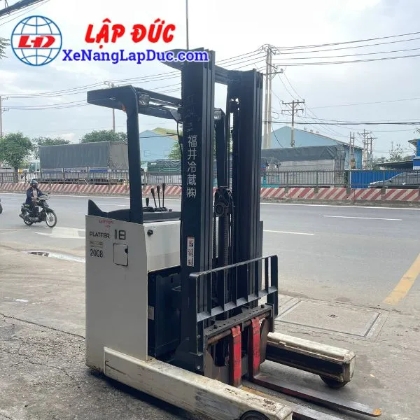 Xe Nâng Điện Đứng Lái 1.8 Tấn NICHIYU FBRMW18-85-550MFCS