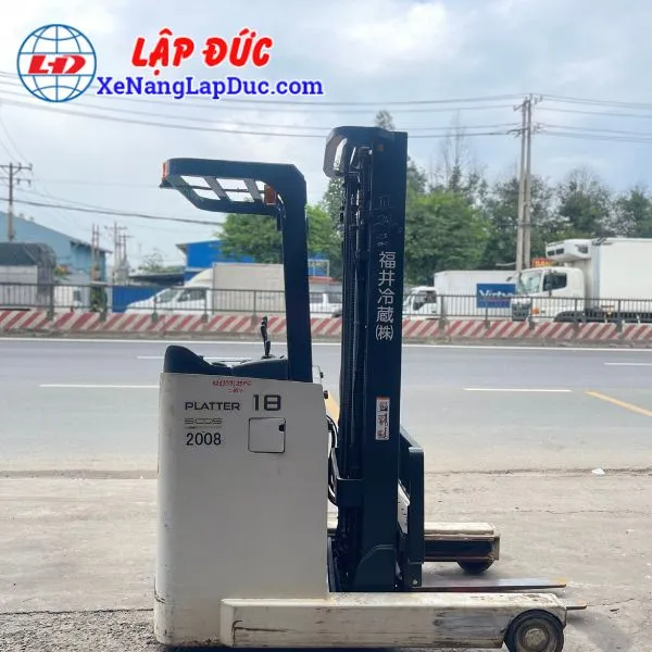 Xe Nâng Điện Đứng Lái 1.8 Tấn NICHIYU FBRMW18-85-550MFCS