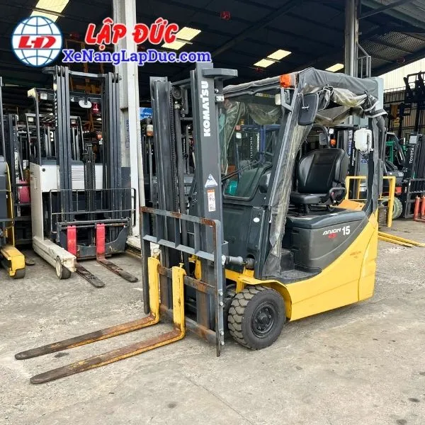 Xe Nâng Điện Ngồi Lái 1.5 Tấn KOMATSU FB15M-12