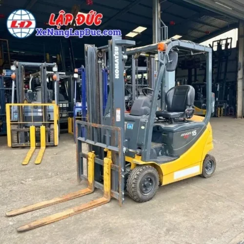 Xe Nâng Điện Ngồi Lái 1.5 Tấn KOMATSU FB15-12