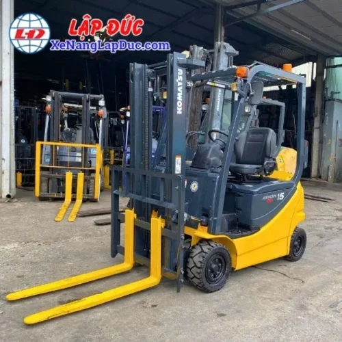 Xe Nâng Điện Ngồi Lái 1.5 Tấn KOMATSU FB15-12