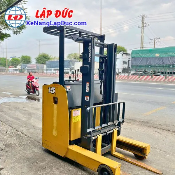 Xe Nâng Điện Đứng Lái 1.5 Tấn KOMATSU FB15RL-15