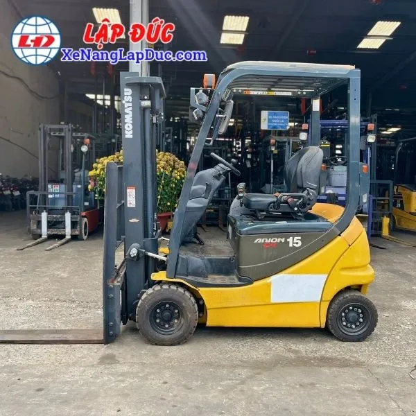Xe Nâng Điện Ngồi Lái 1.5 Tấn KOMATSU FB15-12