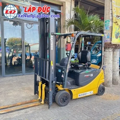 Xe Nâng Điện Ngồi Lái 1.5 Tấn KOMATSU FB15G-12