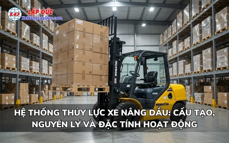HỆ THỐNG THỦY LỰC XE NÂNG DẦU: CẤU TẠO, NGUYÊN LÝ VÀ ĐẶC TÍNH HOẠT ĐỘNG